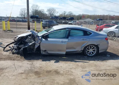 2015 Chrysler 200 C from USA, damaged, VIN 1C3CCCEGXFN512814